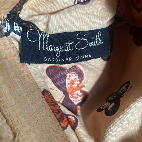 Vintage Straw Clutch 60s 70s Margaret Smith Maine - Picture 4 of 6